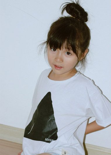 儿童花苞头扎法 女童怎么扎长发花苞头(3)