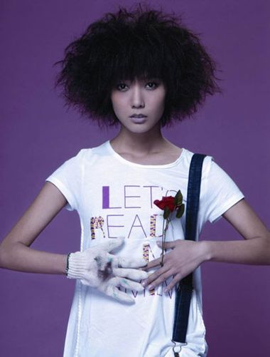 蘑菇式爆炸头什么样 蘑菇式爆炸头发型图片(3)