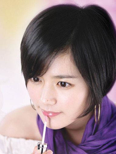 中年长脸短发发型 长脸女生40岁适合的短发发