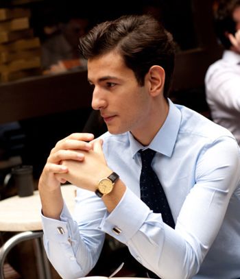 职业男士分头发型 男士小分头发型