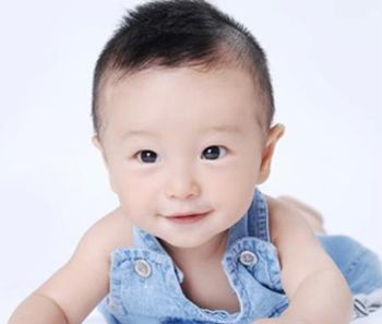男宝宝潮流发型设计 10个月男宝宝发型图片