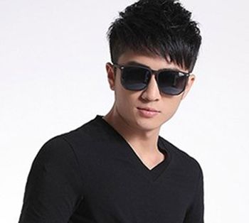 男生纹理烫两边剃除的发型 男士纹理烫发型设