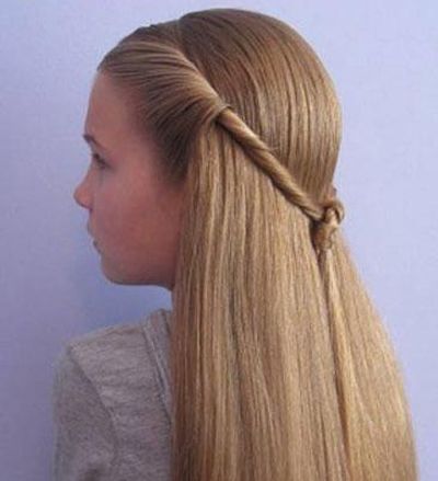 儿童发型有刘海的扎发 三岁儿童发型绑扎方法