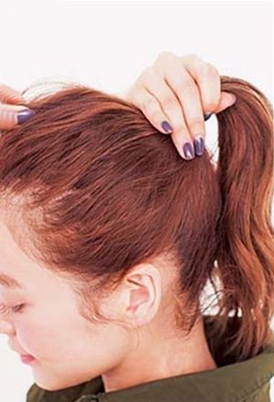 露额头怎么扎头发好看 头顶蓬松露额头的扎头