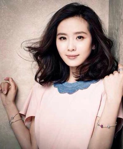 女生三七分偏分无刘海发型 无刘海女生发型图