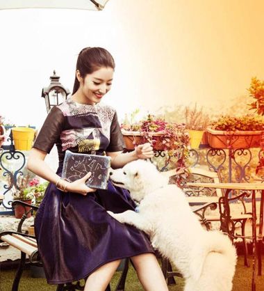 长发扎什么没刘海头发好看 长发没刘海扎发发