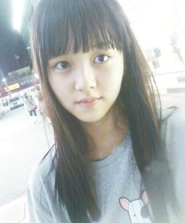 头发少拉直发适合什么刘海 头发少圆脸适合什么刘海发型(4)