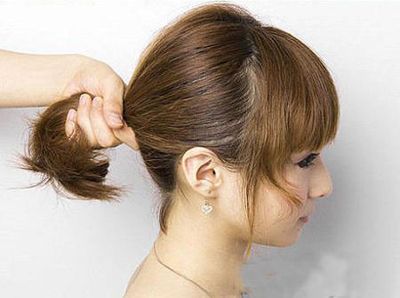 如何盘短头发简单漂亮图解 夏天简单好看的盘