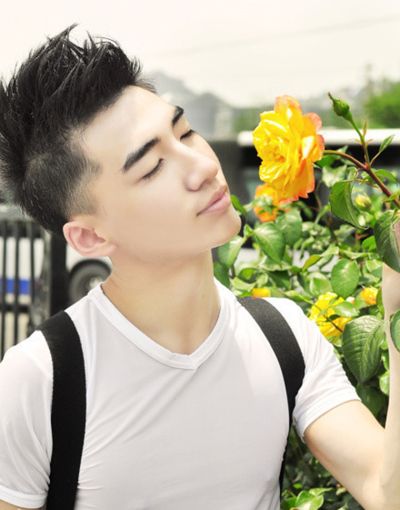 初中生男生刘海发型 男生刘海发型设计(4)