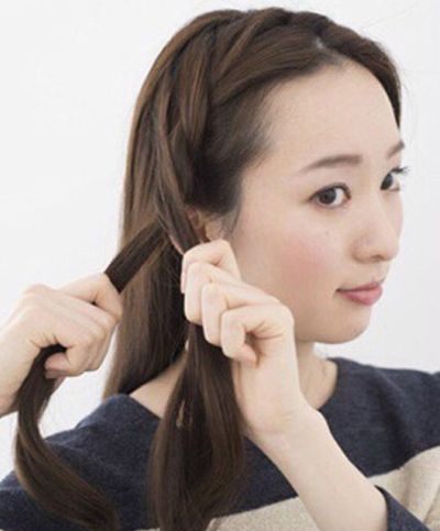 学生发型怎么扎好看步骤图解 中学生简单发型