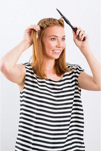 女生前额有很多碎头发怎么扎好看 教你如何扎