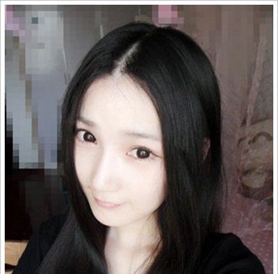 拉直的齐刘海像弄中分刘海怎么做 齐刘海直发