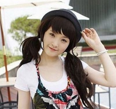 大脸妹怎样扎发显脸小 中分怎么扎显脸小