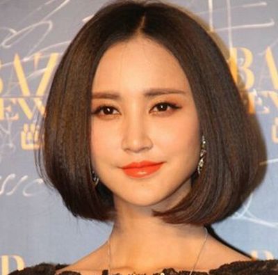 玉米男生短发烫短发2016时尚流行玉米发型烫女士刘海发型v玉米发型短发圆脸图片图片