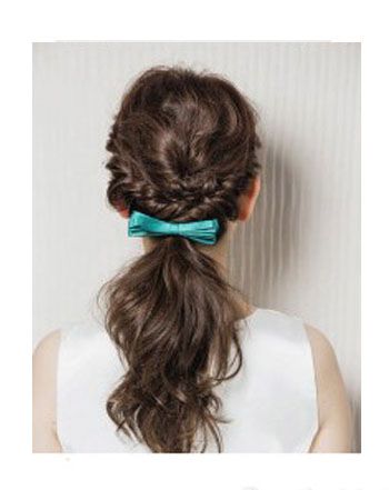 脸大的人马尾怎么扎 大脸如何扎马尾好看(6)