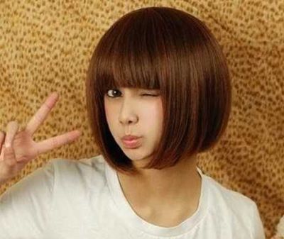 头发薄不烫发发型 不烫短发发型设计(4)