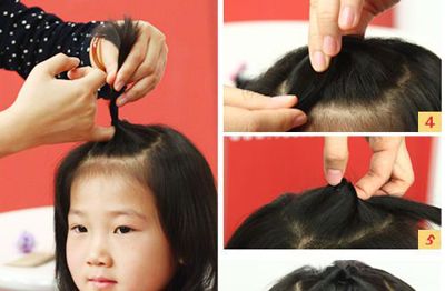 首页 流行发型 儿童发型 小孩子扎头发的发型 小孩子发型扎法步骤 小