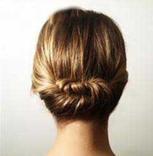 短发怎样盘头发简单好看 中短怎么把头发盘的