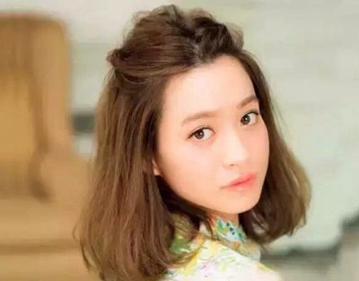 短发编辫子发型图解 短发侧边编辫子发型(3)