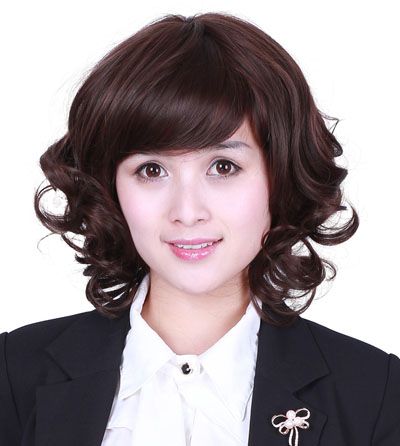 长碎发爆炸烫发发型 爆炸烫发发型图片(3)