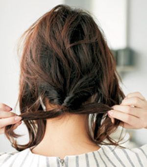 短发怎样盘头发好看又简单 头发少短发简单盘