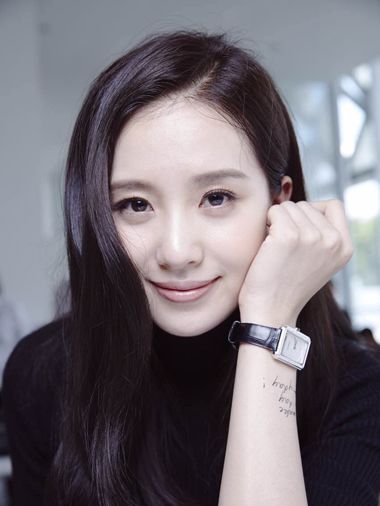 2016明星同款无刘海直发发型 无刘海长直发发