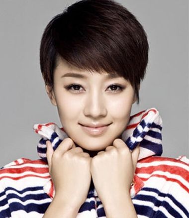 国字脸适合马伊丽的短发发型吗 国字脸适合的短发发型(2)