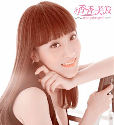 拉长脸型适合发型 2016新款适合长脸的发型(2