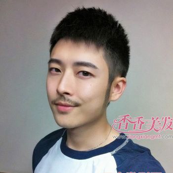 圆寸阳光运动型男生 做个坏女人我们都爱圆寸