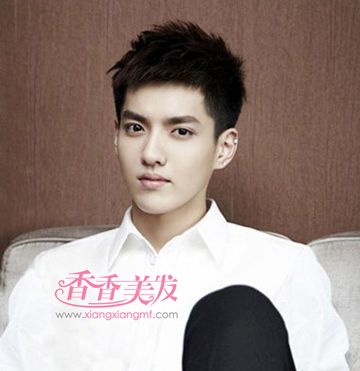 韩国时尚短发型男 男生短发发型图片大全