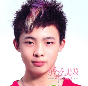 青少年男生短发发型内容|青少年男生短发发型版面 .