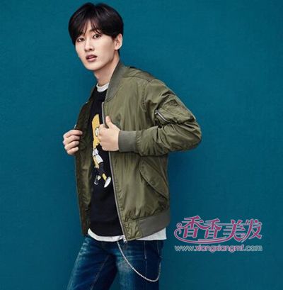 男士拉直直发发型及名称青春男生直发型