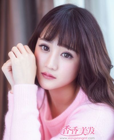 额头比较窄脸长得女生适合什么发型额头窄脸型瘦长适合的发型