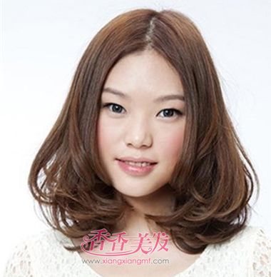适合胖发型的短发图片2016胖女人美女发型女人古风短发真人唯美图片