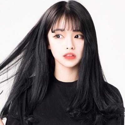 空气卷刘海配直发好看吗 长直发发尾向内微卷