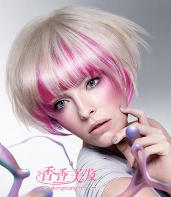 2016发量少的发型短发女生假发头发少的图片什么样的发型编女生多图片