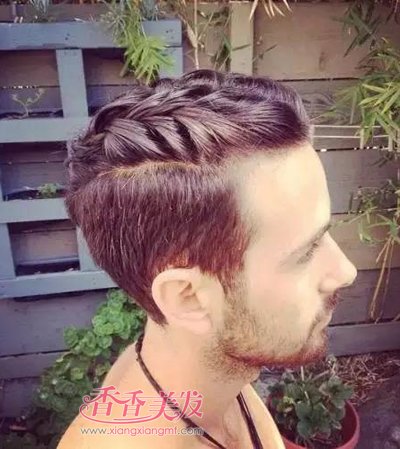 男生短辫子发型怎么弄 男士短发编辫子发型