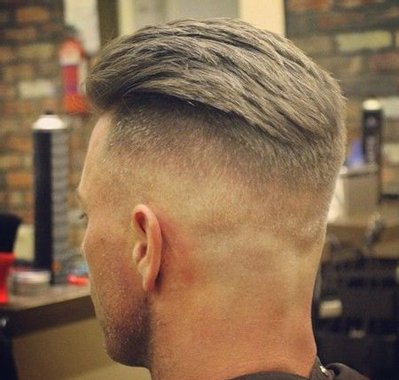 两边推光的男士发型 酷男发型图片(3)