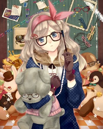 菱形脸带眼镜适合什么发型 菱形脸型适合的发