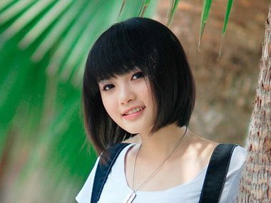 适合中学生的沙宣短发发型图片 学生沙宣短发