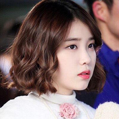 胖妹子短微卷发 适合圆脸的短卷发(2)