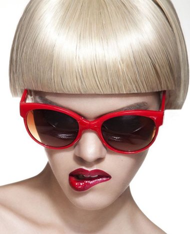 中学生适合的沙宣短发发型图片 女学生超酷短