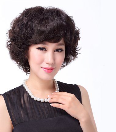 中老年女士短烫发发型图片 中老年女士短烫发设计