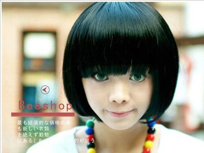 女中学生短头发中短发简单的学生头发2