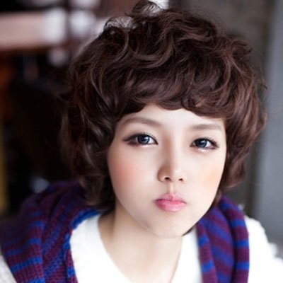 自来卷短发处理方法 自来卷短发发型(4)