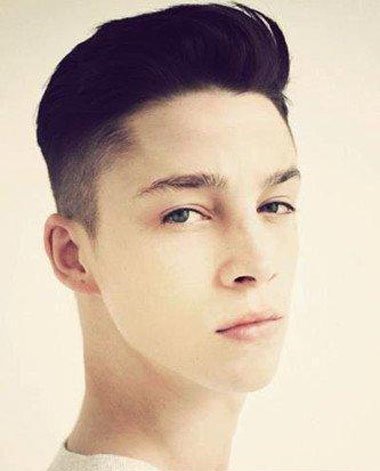 男生瓜子发型头发飞起来可以吗 男士精简发型