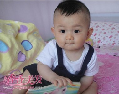 超短男儿婴发型图片大全 男婴儿发型设计图