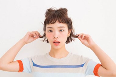 超短有刘海头发的扎法 超短发怎么扎头发好看