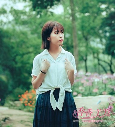 短碎发夏天配什么衣服 2017春夏港台流行短发