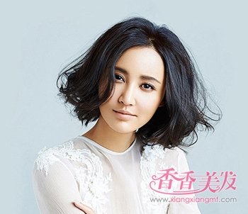 女明星短卷发发型 女卷短发型图片